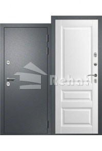 The entrance door is 11.5 cm. Argo Boucle Dark Grey White
